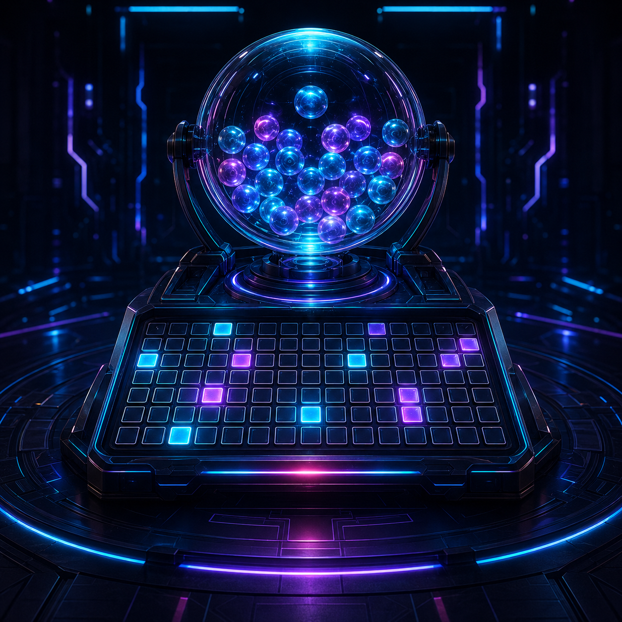 Grid Number Draw